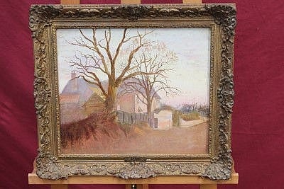 George Thomas Rope comparable auction result: george thomas rope 1846 1929 oil on canvas the grove blaxhall suffolk the artist s home