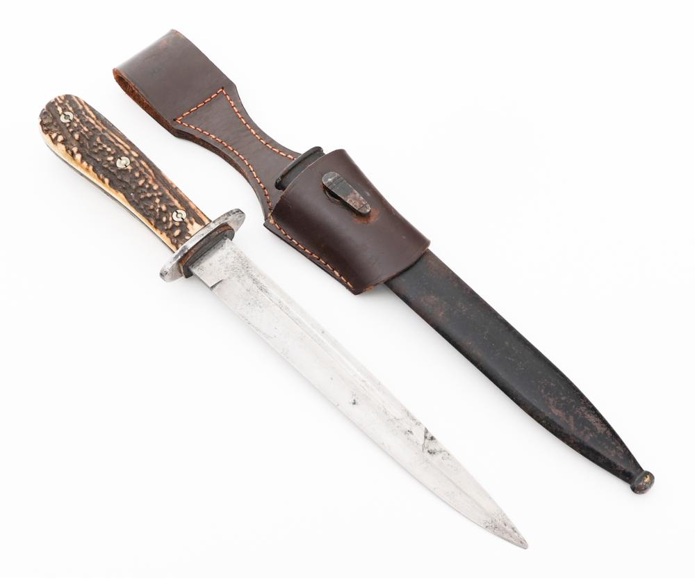 Auction comp thumbnail for WWII GERMAN LUFTWAFFE FORESTRY BAYONET (Centurion Auctions, Lot 115220)