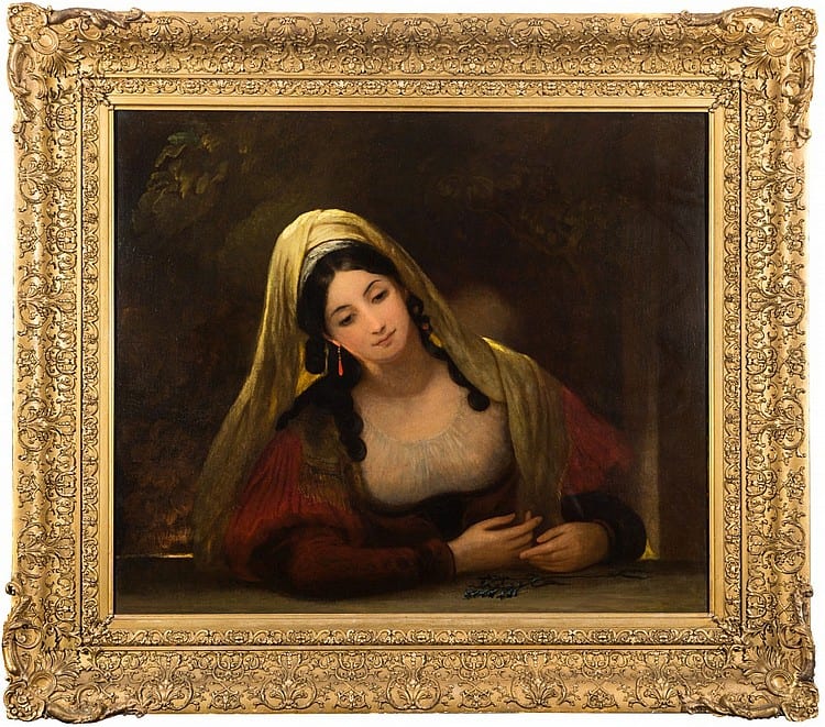 Edward Villiers Rippingille comparable auction result: edward villiers rippingille 1789 1859 the itali