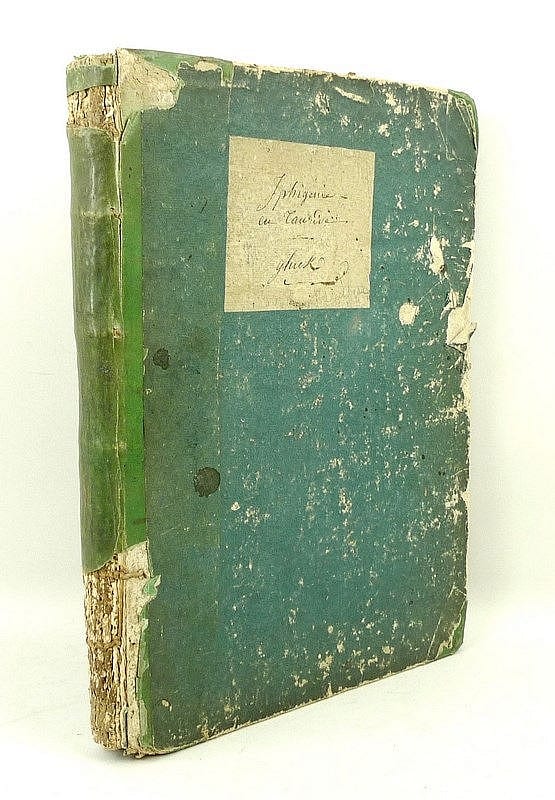 Gluck comparable auction result: gluck christoph willibald iphigenie en tauride tragedie en quatre actes par mr guillard mise e