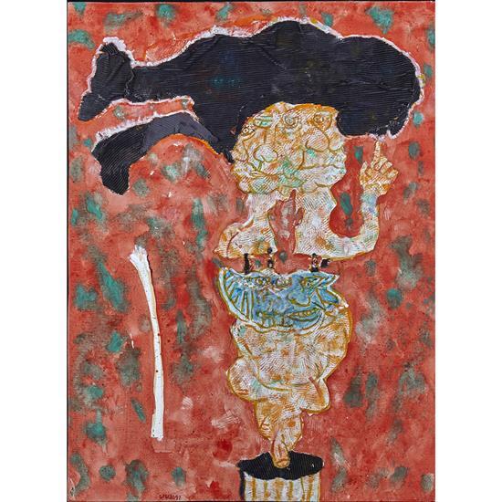 Hugh Weiss comparable auction result: hugh weiss 1925 2007 chapeau de velours 1997