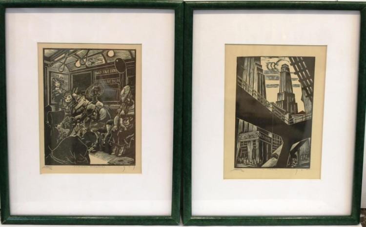 earl m washington american b 1962 2 woodcuts · Auctions at Showplace · 2016-10-16 Earl M. Washington comparable auction result: earl m washington american b 1962 2 woodcuts