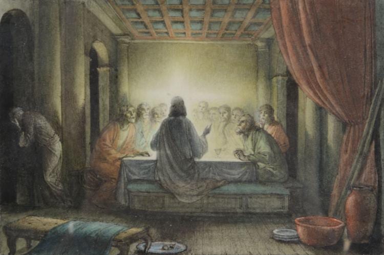 rex john whistler 1905 1944 the last supper · Dreweatts 1759 · 2016-10-25 Rex John Whistler comparable auction result: rex john whistler 1905 1944 the last supper