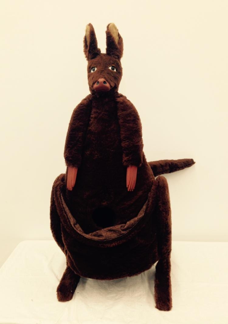 Frank Marshall comparable auction result: clifford guest kangaroo ventriloquist figure by frank marshall