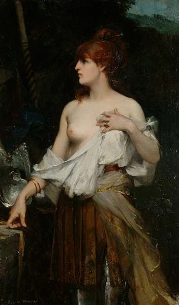 albert pierre ren maignan french 1845 1908 · Bonhams · 2004-04-06 Albert Maignan comparable auction result: albert pierre ren maignan french 1845 1908