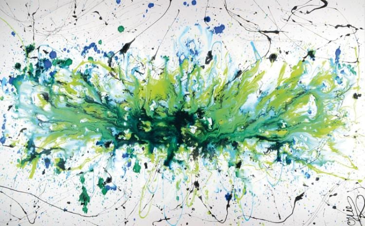 Caroline Vis comparable auction result: caroline vis cjvis born 1965 acrylic canvas