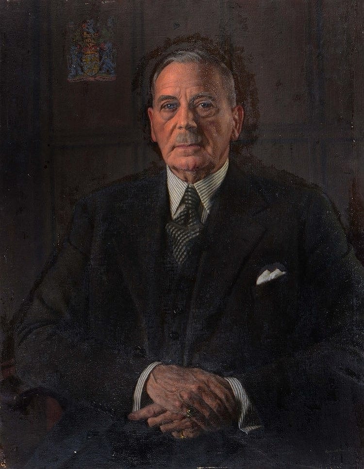 Harold Knight comparable auction result: harold knight 1874 1961 portrait of the second lord hayter seated in