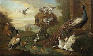 Marmaduke Craddock comparable auction result: marmaduke craddock somerton circa 1660 circa 1716 a peacock ducks and ot