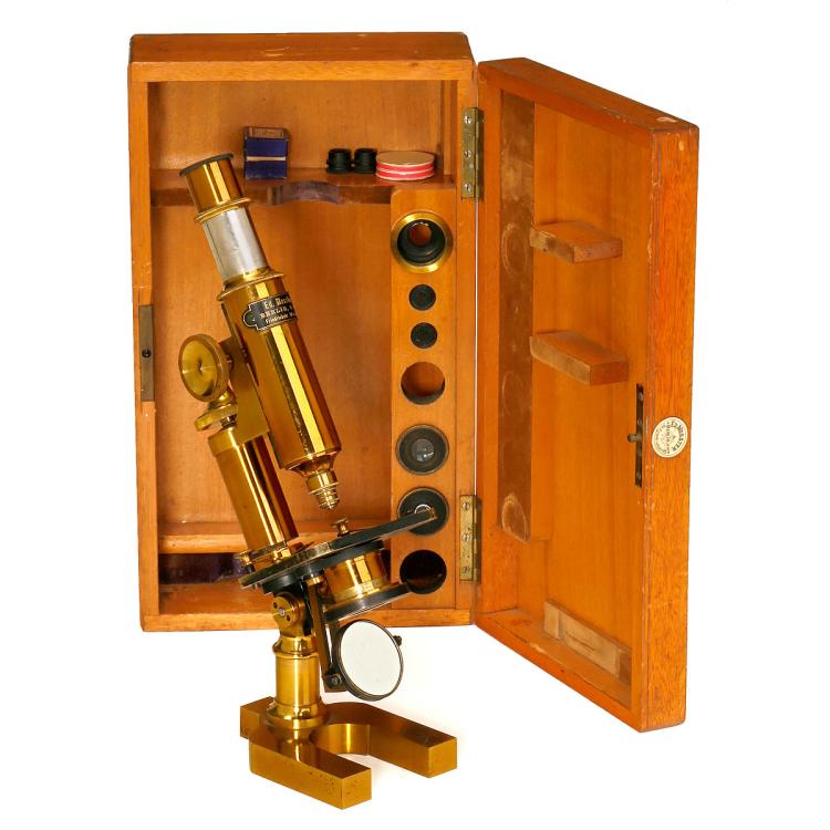 German Compound Microscope by Messter, 1899 sold by Auction Team Breker, lot 240 — auction record photograph