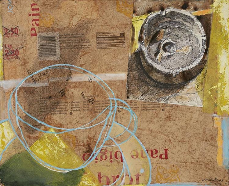 pat mautloa still life with coffee cup and ash tray · Aspire Art · 2016-10-31 Kagiso Pat Mautloa comparable auction result: pat mautloa still life with coffee cup and ash tray