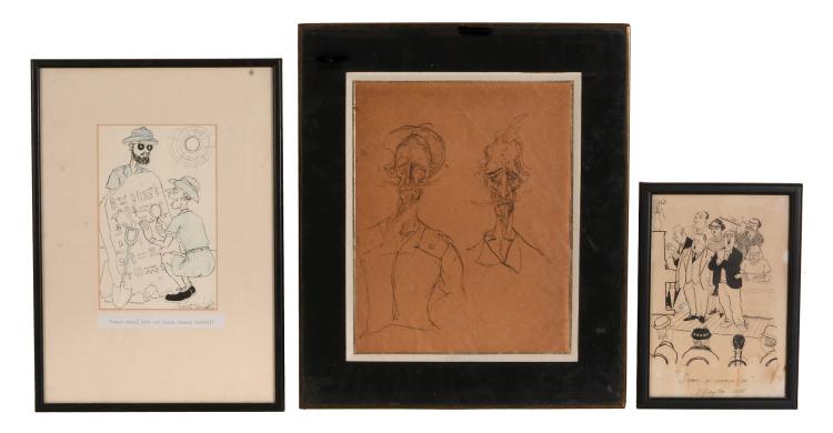 Osbert Lancaster comparable auction result: osbert lancaster 1908 1986 guess what it s all about the common market