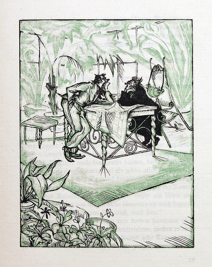 Hans Alexander Müller comparable auction result: hans alexander m ller zwei illustrierte werke