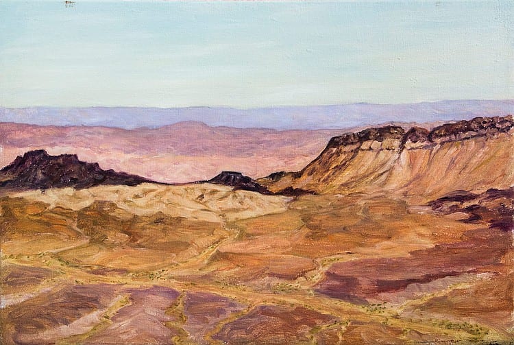 Itzu Rimmer comparable auction result: itzu rimmer ramon crater