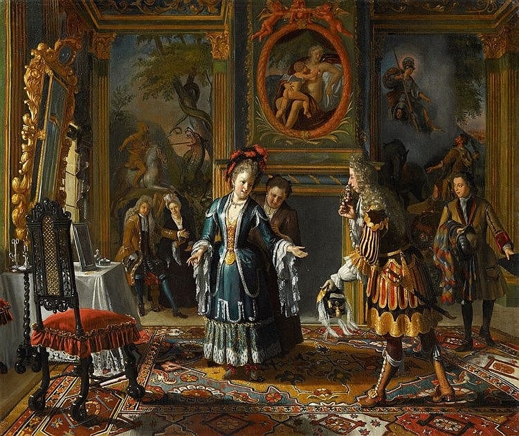 Matthijs Naiveu comparable auction result: matthijs naiveu elegant company in an interior