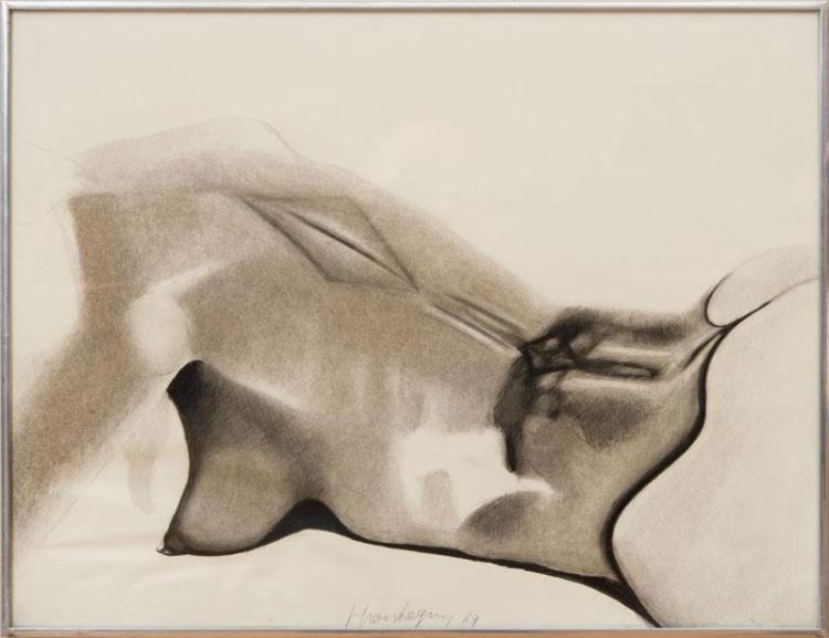 Jean Ipousteguy comparable auction result: jean ipousteguy 1920 2006 anatomy study