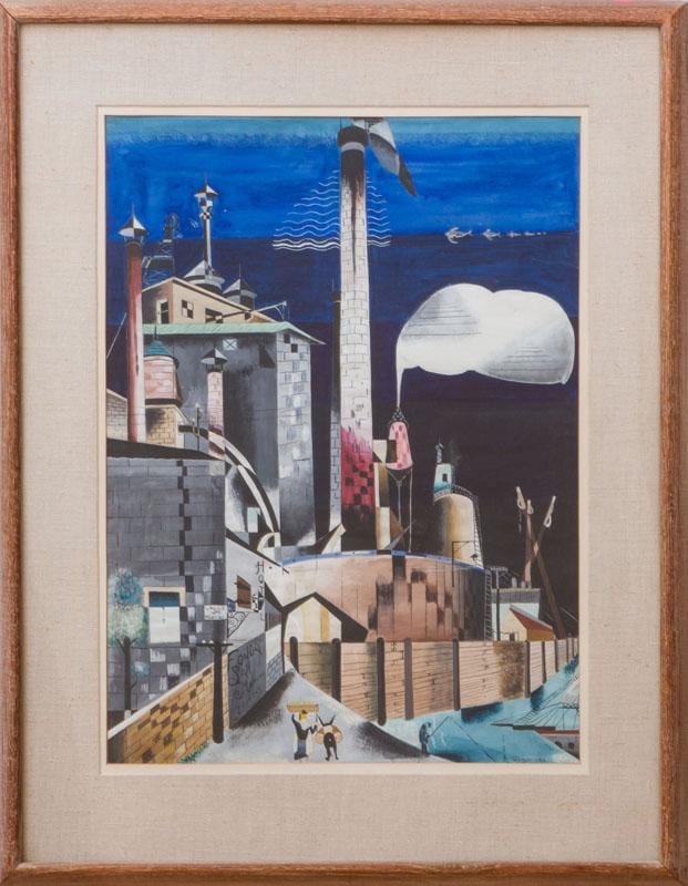 Oronzo Gasparo comparable auction result: oronzo gasparo 1903 1969 spanish town