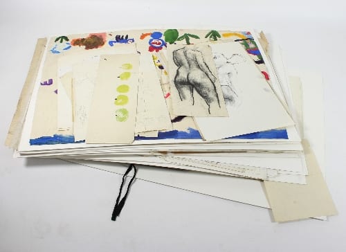 Barbara Dorf comparable auction result: barbara dorf 1933 2016 a very large quantity of prints watercolours and sketches unframed