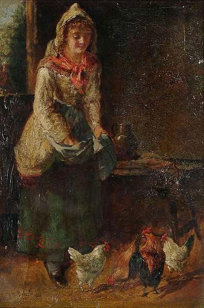 Henry Benjamin Roberts comparable auction result: henry benjamin roberts british 1832 1915