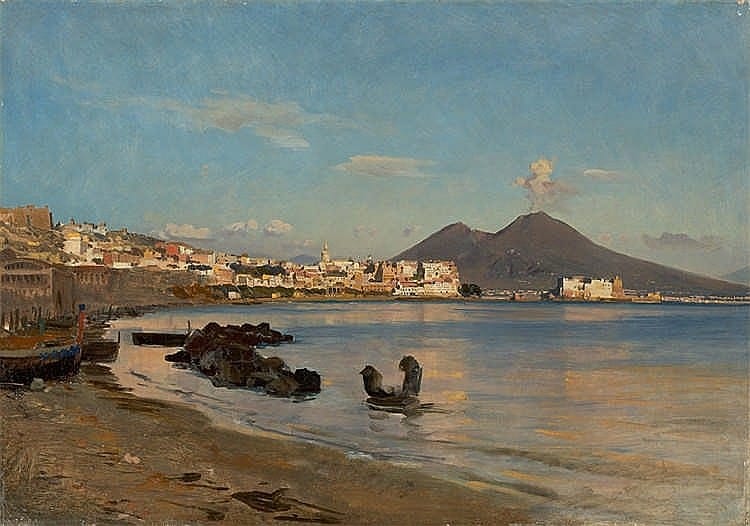 christian wilberg die bucht von neapel mit dem vesuv · Grisebach · 2016-11-30 Christian Wilberg comparable auction result: christian wilberg die bucht von neapel mit dem vesuv