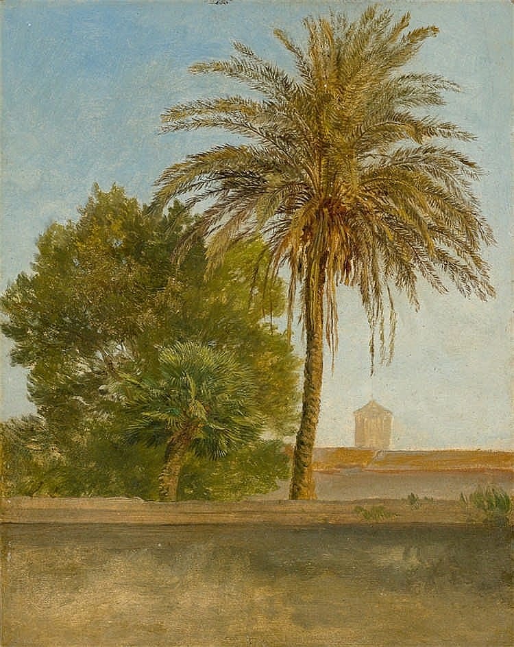 Friedrich Loos comparable auction result: friedrich loos die palme bei san francesco a ripa grande