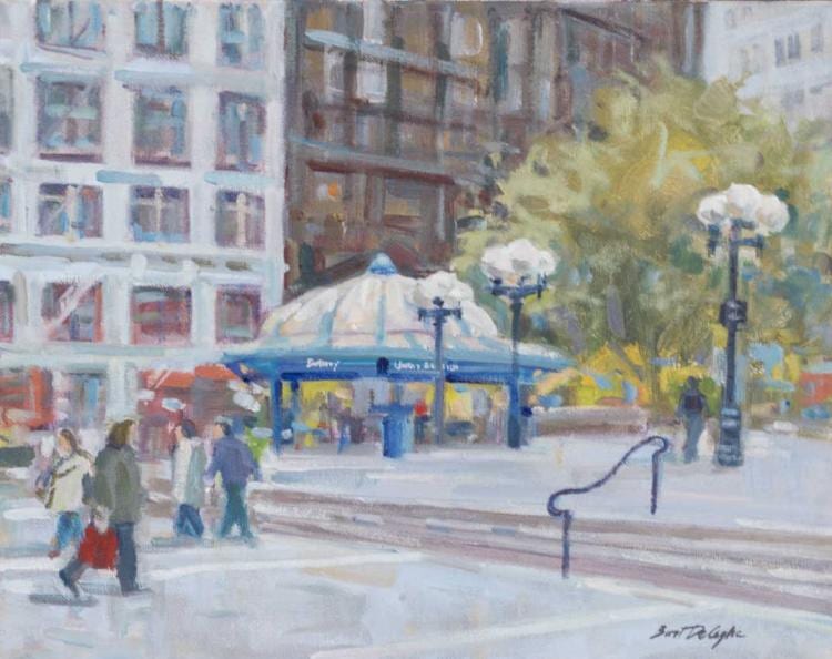 Bart Deceglie comparable auction result: bart deceglie american b 1947