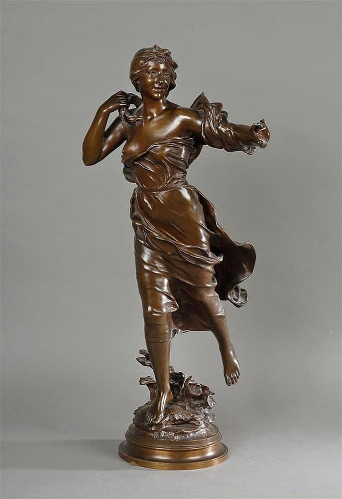Félix Maurice Charpentier comparable auction result: f lix maurice charpentier 1858 1924 brise bronze