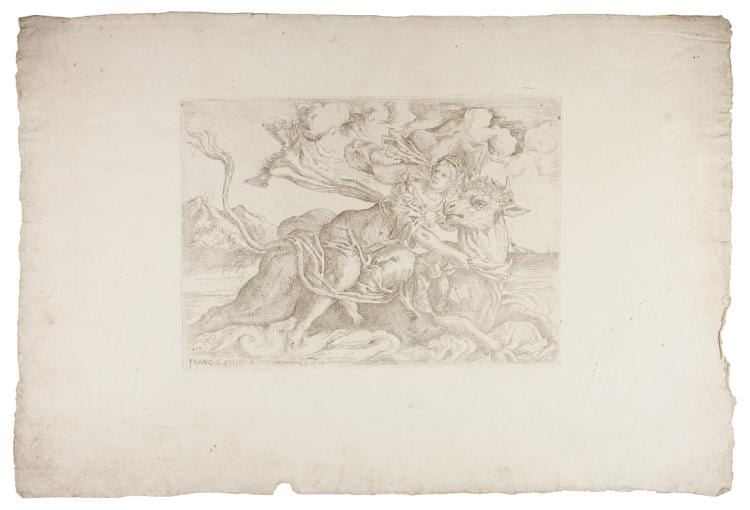 il ratto di europa · Gonnelli Casa d'Aste · 2016-12-12 Giovan Francesco Guerrieri comparable auction result: il ratto di europa