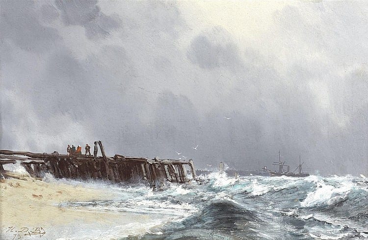 Henri Durand-Brager comparable auction result: henri durand brager 1814 1879