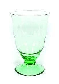 Jaap Gidding comparable auction result: a green glass vase