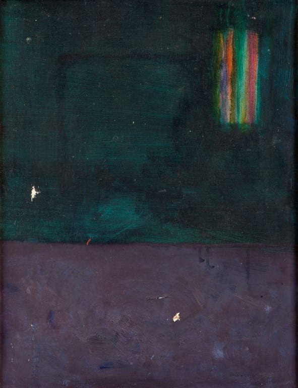 Barrie Cooke comparable auction result: barrie cooke 1931 2014 study for stripes o o