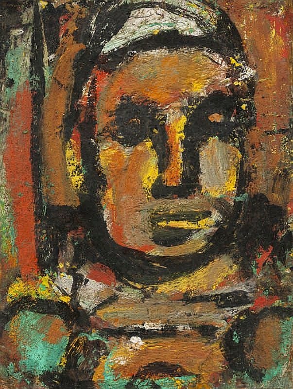 Georges Rouault, Ribouldigne (Clown) comparable sale