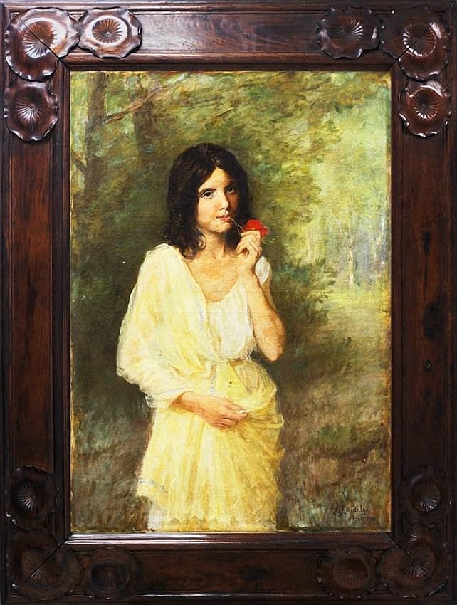 Felix Resurreccion Hidalgo (1855-1913) comparable sale