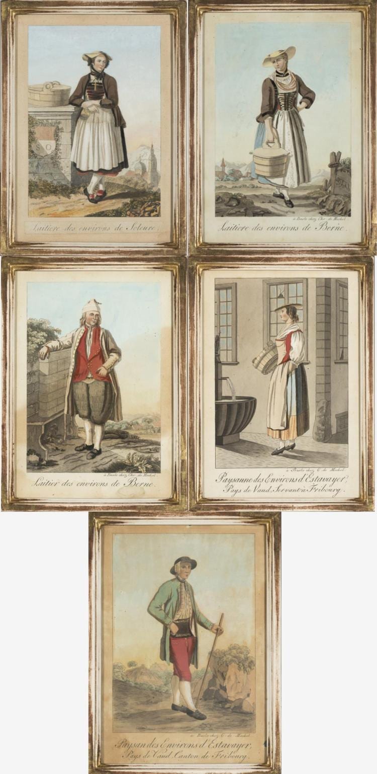 Christian von Mechel comparable auction result: christian von mechel 1737 1817 5 lithographies encadr es
