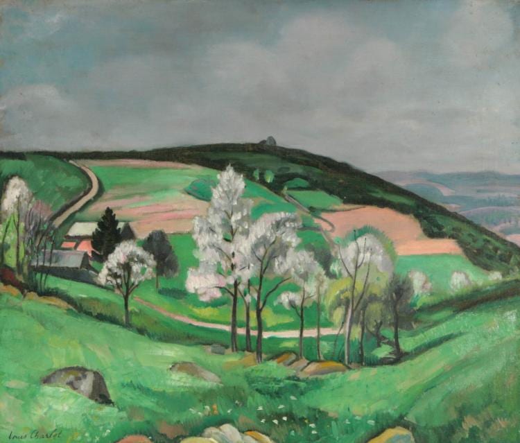 Louis Charlot comparable auction result: louis charlot french 1878 1951 oil on canvas