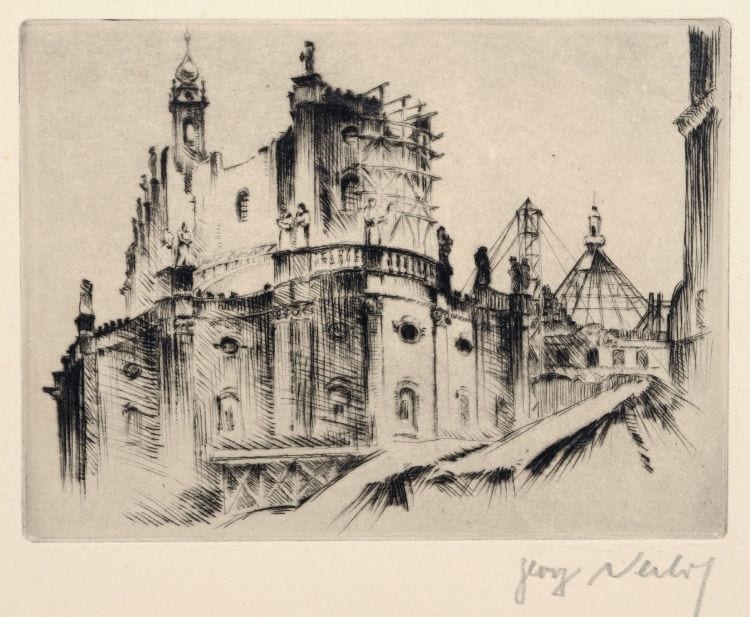 georg nerlich ruine der dresdner hofkirche 1952 · Schmidt Kunstauktionen Dresden OHG · 2016-12-10 Georg Nerlich comparable auction result: georg nerlich ruine der dresdner hofkirche 1952