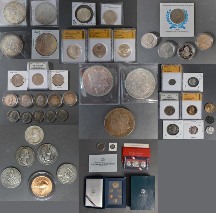 Collection of US Coins sold by Sterling Associates, Inc., lot 475 — auction record photograph
