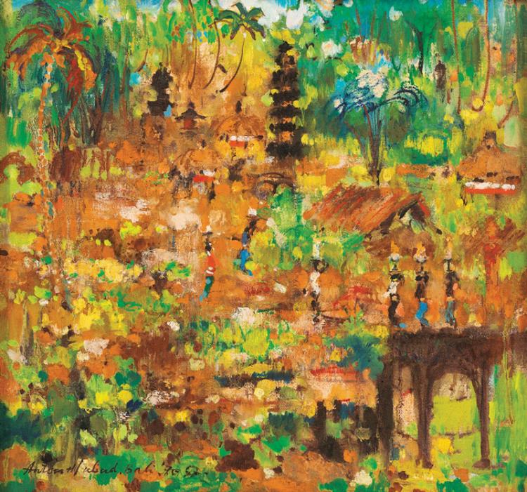 Balinese Scene comparable sale