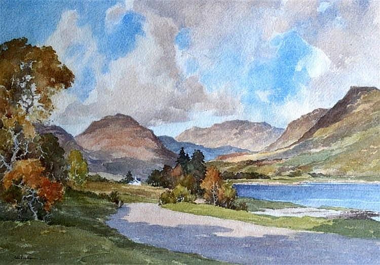 john cochran 1821 1865 scottish framed watercolour mountainous landsca · Hannam's Auctioneers · 2016-12-09 John (1821) Cochran comparable auction result: john cochran 1821 1865 scottish framed watercolour mountainous landsca