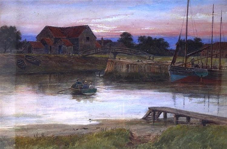 Frederick Charles Dixey comparable auction result: frederick charles dixey 1877 1920 framed watercolour signed dated t
