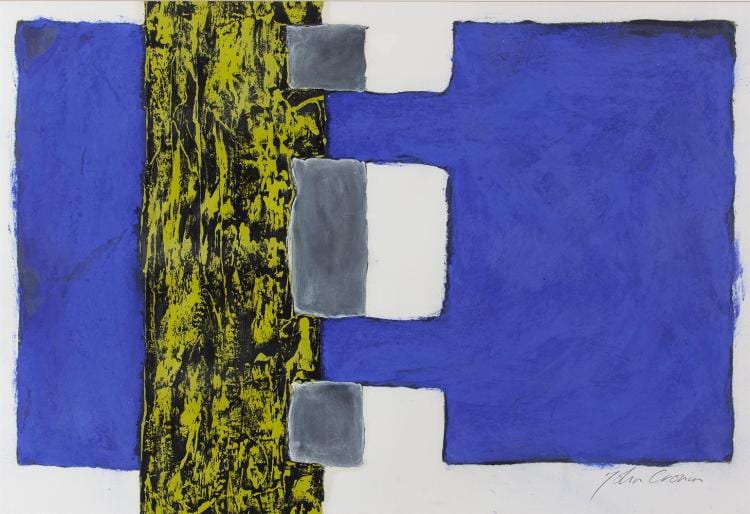 john cronin 20th 21st century serien ioil and pigment on paper 68 x 99cmsignedprovenance green on red gallery dublin 1995 · Adam's · 2016-12-13 John Cronin comparable auction result: john cronin 20th 21st century serien ioil and pigment on paper 68 x 99cmsignedprovenance green on red gallery dublin 1995