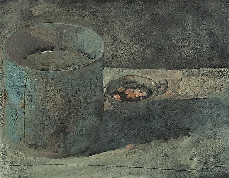 Philippe Garel comparable auction result: philippe garel n en 1945 nature morte sur un entablement aquarelle sur p