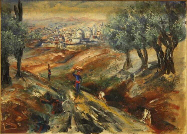 moshe matusovski polish israeli 1908 1958 oil · Auctions at Showplace · 2016-12-18 Moses Matusovski comparable auction result: moshe matusovski polish israeli 1908 1958 oil