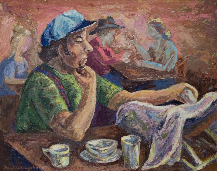 Priscilla Longshore Garrett comparable auction result: priscilla longshore garrett 1907 1992 signed