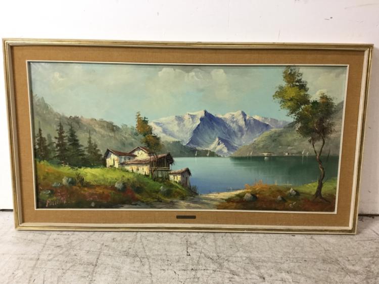 carlo mancini 1829 1910 oil on canvas landscape · EJ'S Auction & Appraisal · 2016-12-31 Carlo Mancini comparable auction result: carlo mancini 1829 1910 oil on canvas landscape