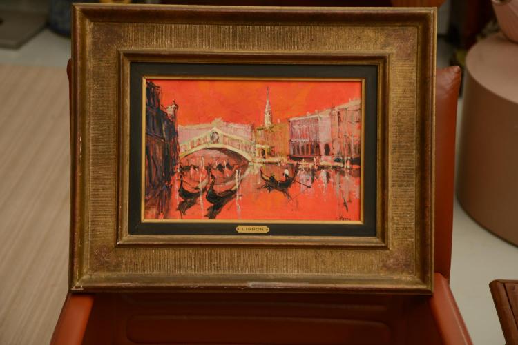 Bernard Lignon comparable auction result: bernard lignon painting