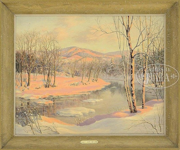 josef m arentz american german 1903 1969 winter in new hampshire · James D. Julia · 2017-02-09 Joseph M Arentz comparable auction result: josef m arentz american german 1903 1969 winter in new hampshire