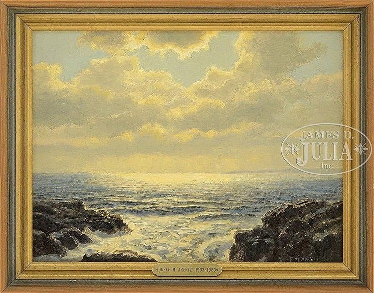 josef m arentz american german 1903 1969 three seascapes artist s ephemra · James D. Julia · 2017-02-09 Joseph M Arentz comparable auction result: josef m arentz american german 1903 1969 three seascapes artist s ephemra
