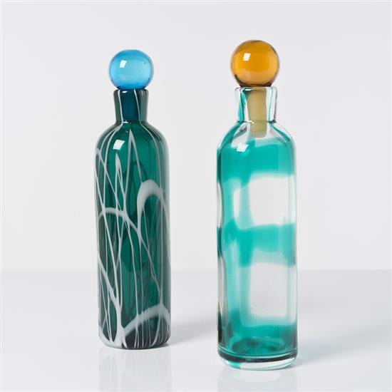 Jan Le Witt comparable auction result: jan le witt 1907 1991 ensemble de deux bouteilles