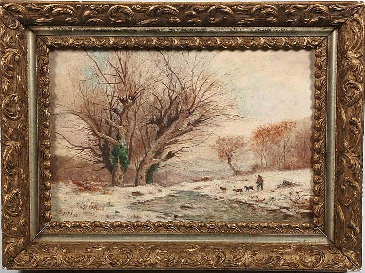 Louis Mennet comparable auction result: louis mennet