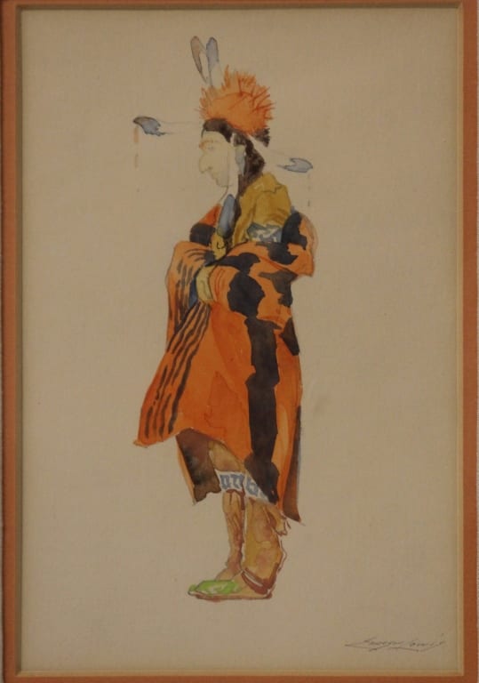 H. Emerson Lewis comparable auction result: emerson lewis 1892 1958 watercolor